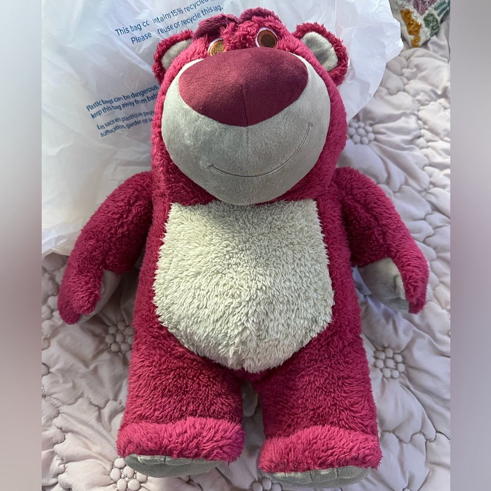 Disney Lotso Stuffed Bear from Toy Story